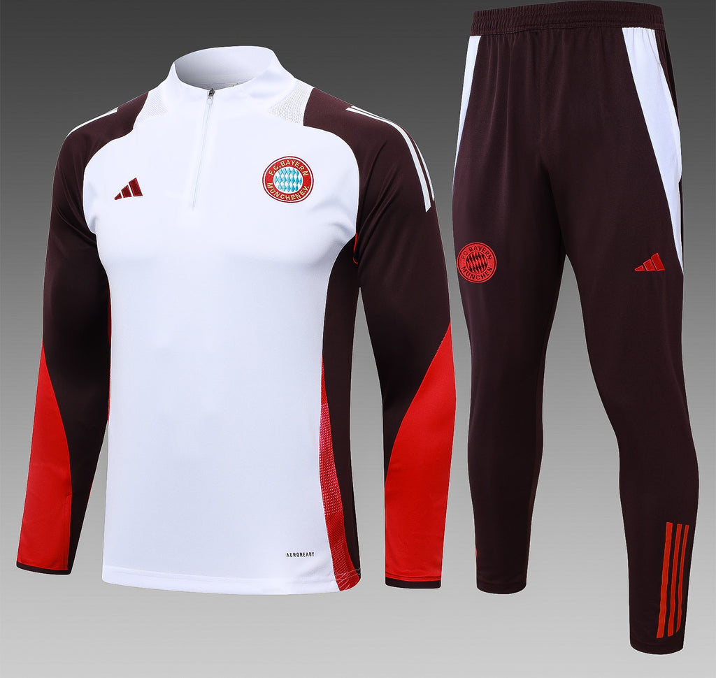 חליפת אימון חצי רוכסן באיירן מינכן